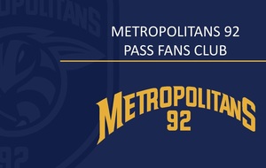 BREAKING NEWS - BONNE NOUVELLE - PLACES DISPONIBLES POUR LE MATCH LEVALLOIS METRO 92 - LIMOGES