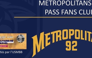 BREAKING NEWS - BONNE NOUVELLE - PLACES DISPONIBLES POUR LE MATCH LEVALLOIS METRO 92 - ASVEL Lyon