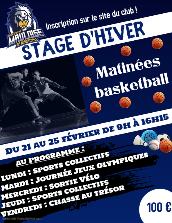 Stage d'hiver 2022