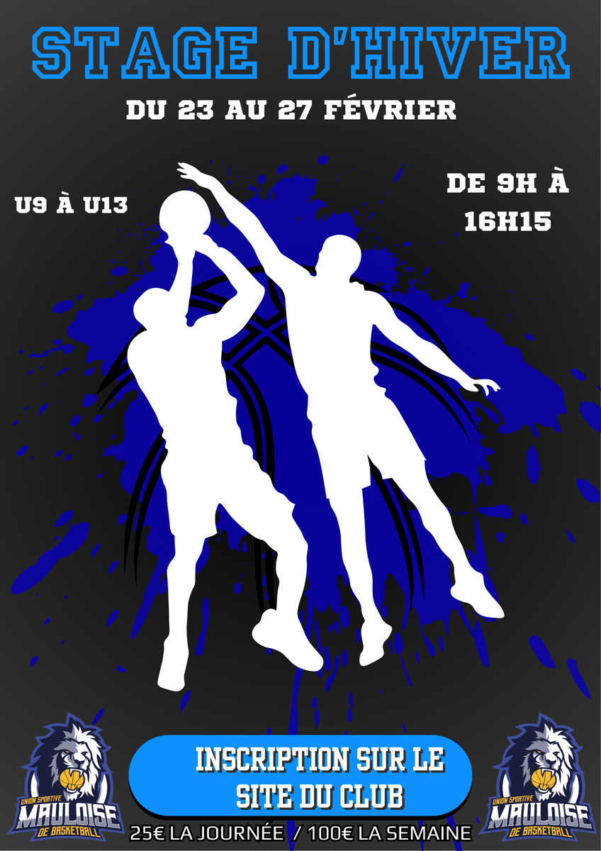 Stage d'hiver enfant