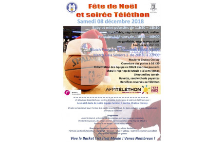 Fête de Noël et Soirée Téléthon