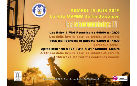 Fête fin saison - les Maulympiades